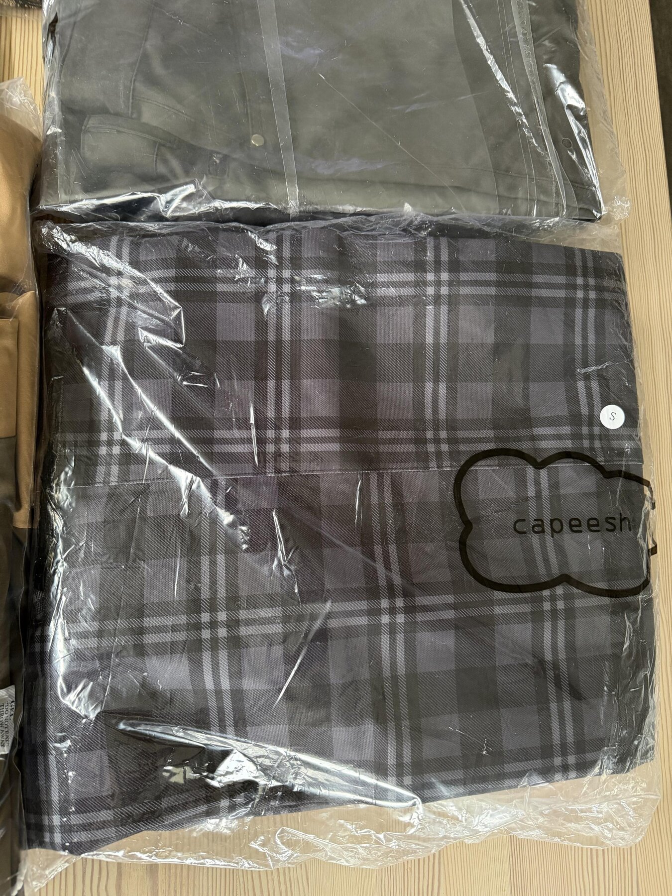 Säljes: Capeesh Deconstructed Grey Plaid - S - Freeride