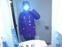 Colour parka lila. lång modell Kläder säljes