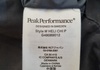 Peak Performance insulated Kläder säljes