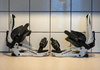 Union Charger Splitboard bindningar Vita Medium Snowboard säljes