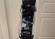 Burton Custom Twin 154 Camber + Genesis EST M + Burton bag