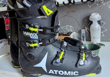 Atomic Hawk Prime 31,5 - All mountain-pjäxa för breda fötter