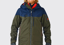 Elevenate Bec de Rosses jacka herr L blå/grön