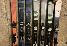 7 par Nya skidor i längd 156-180cm