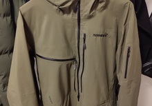 Norröna Lofoten Anorak Gore-Tex Pro - Olive Night/grön storlek Large