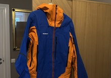Mammut Nordwand HS skaljacka (M) + Eiger Nordwand Pro skalbyxor (L)
