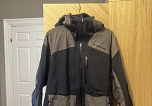 Peak Performance skaljacka (M) + skalbyxor med bib (L)