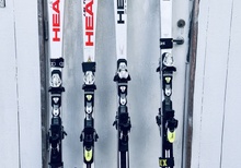 HEAD Worldcup Rebels raceskidor – SL/GS 146–172 cm + Freeflex-bindningar