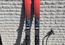 Völkl Mantra V-Werks 178 cm med Salomon Shift-bindning & stighudar!